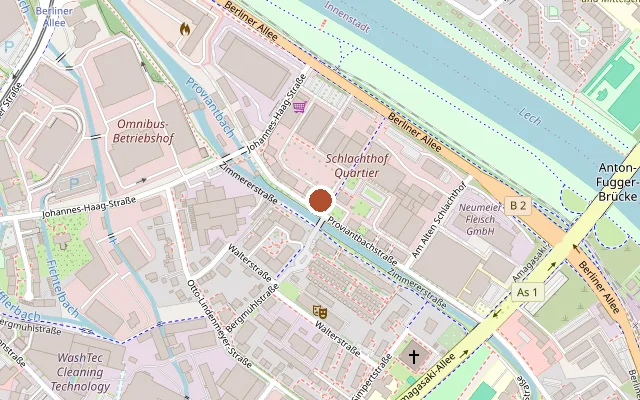 Karte mit der Lage von Kultstrand