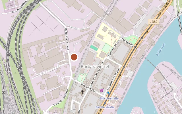 Karte mit der Lage von Loft26