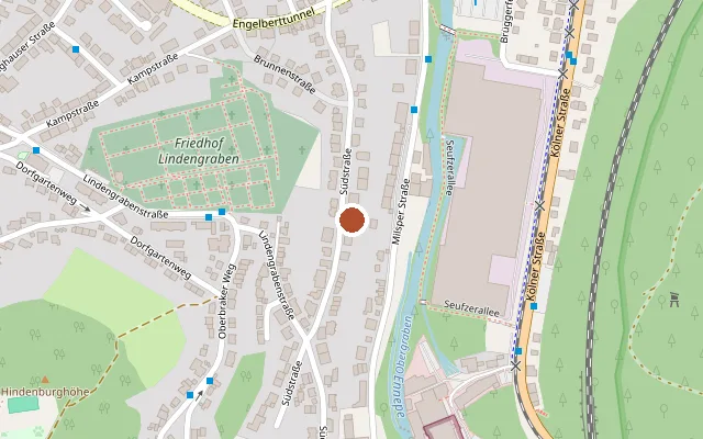 Map showing where aMANNda Schwulengruppe im Kreis EN is