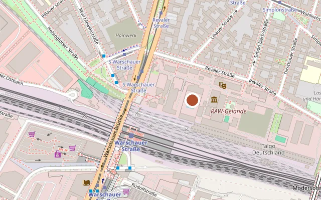 Map showing where Astra is