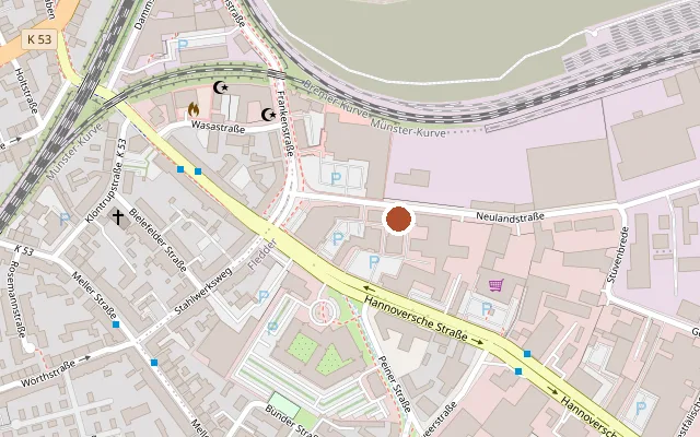 Map showing where Atelier 10 is