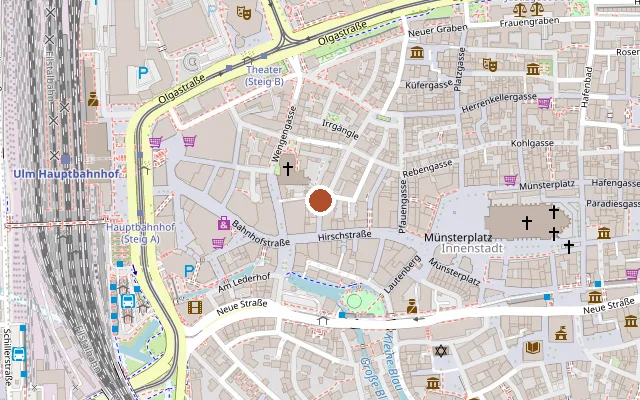 Map showing where Atlantik is