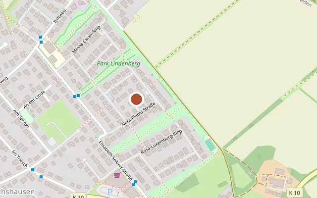Map showing where Autonomes Schwulenreferat KS is