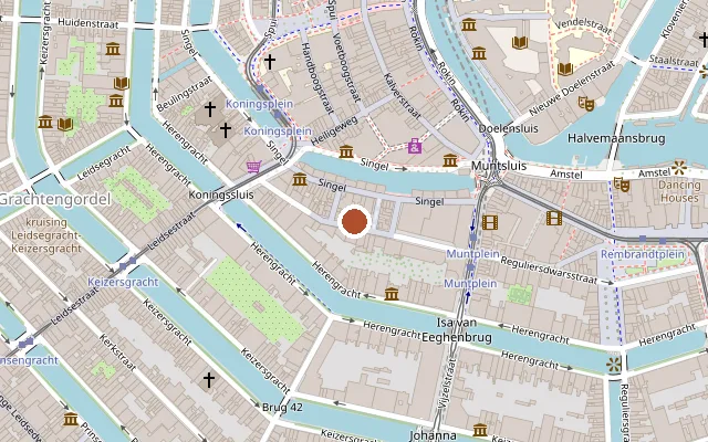 Map showing where Bar BLEND is