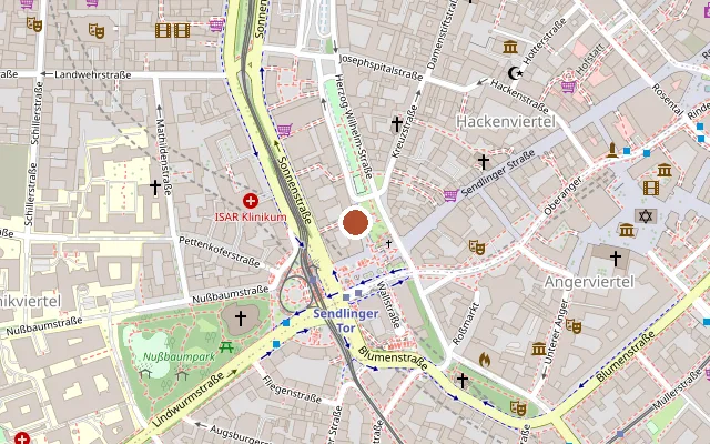 Map showing where Bar Roy is