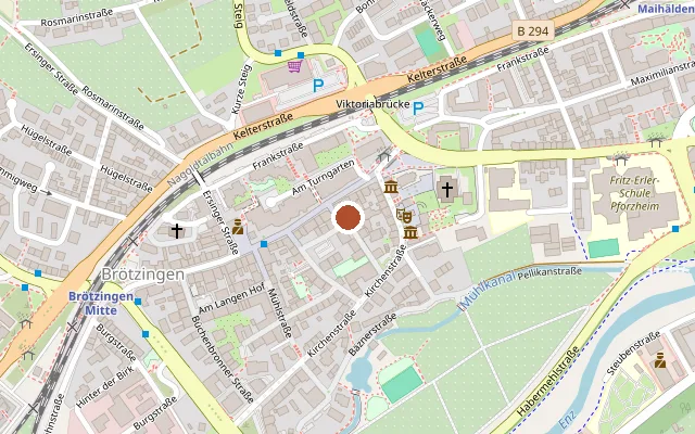 Map showing where BenJoy is