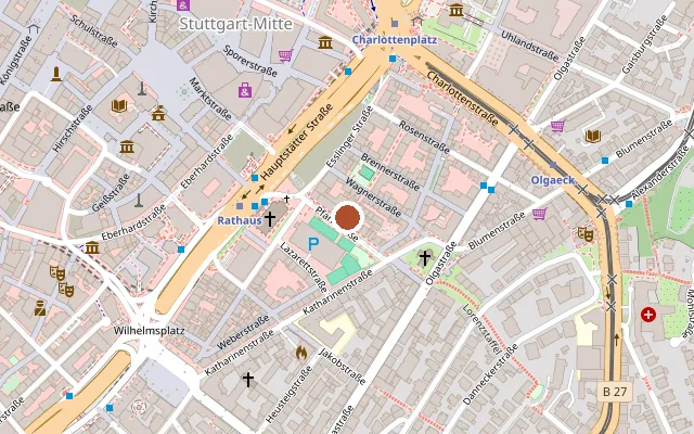 Map showing where Bernstein is