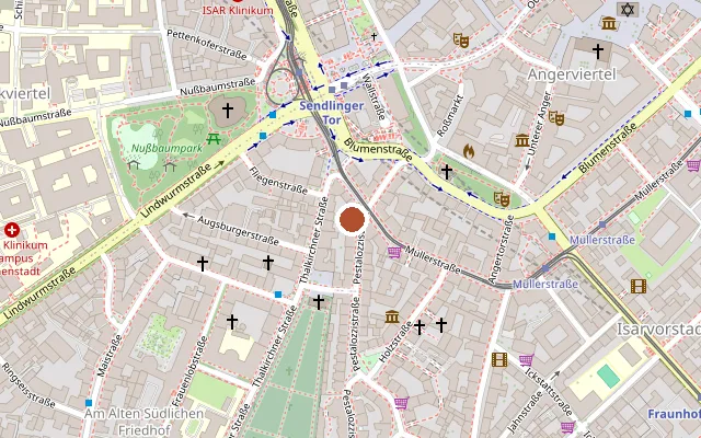 Map showing where Edelheiss is
