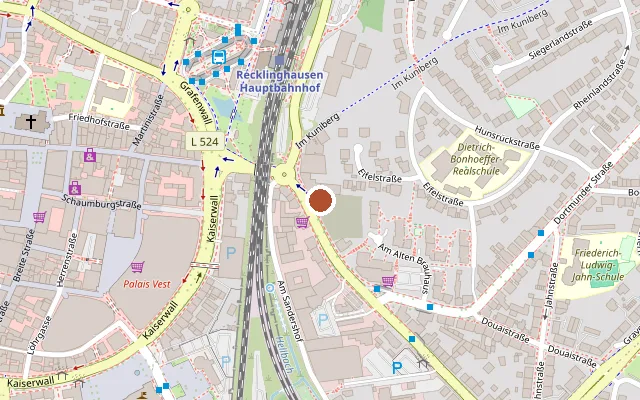 Map showing where Erotik-Discount 24 is