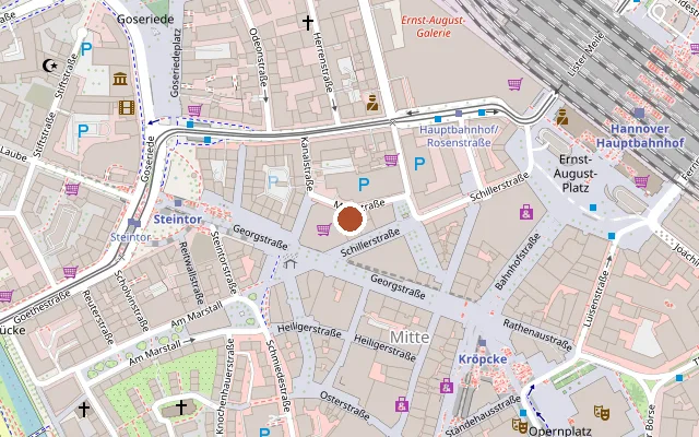 Map showing where Fever is