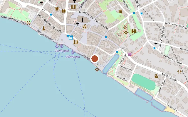 Map showing where Isayo Friseure is