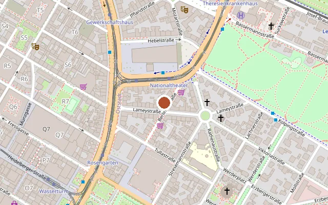 Map showing where Lello is