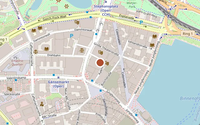 Map showing where Metropolis is