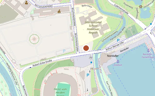 Map showing where Nordkurve is