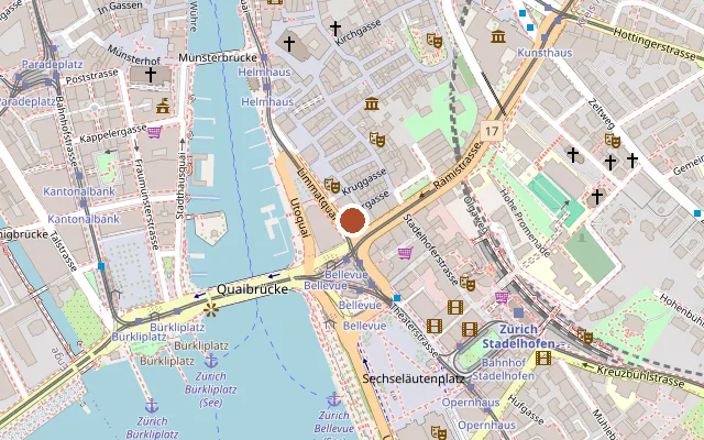 Map showing where ODEON is
