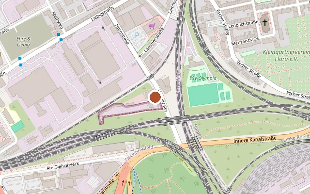 Map showing where Odonien is