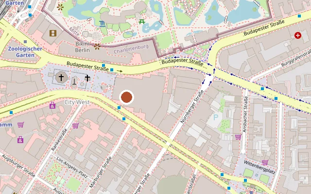 Map showing where Puro is