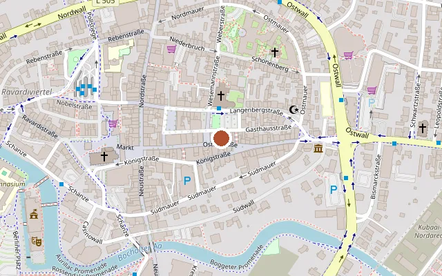 Map showing where Ramonas Wunderbar is