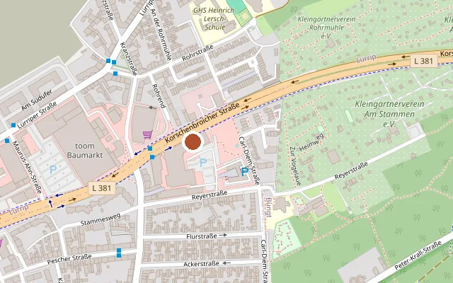 Map showing where Restaurant - Four Senses - Dinner in the dark & light is