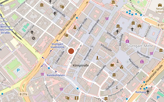 Map showing where Romy S. is