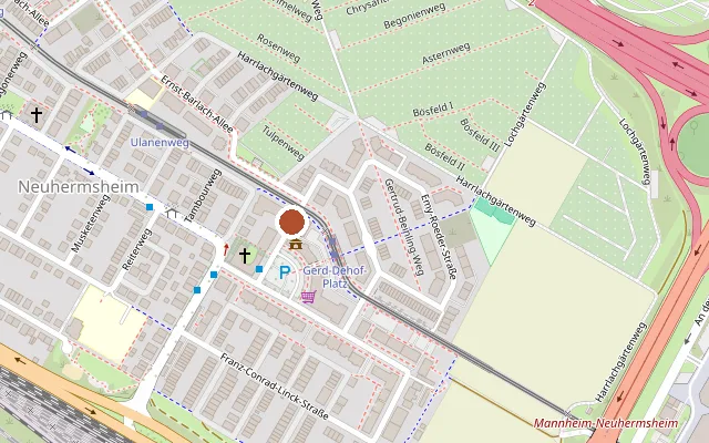 Map showing where RUBCLUB e. V. is