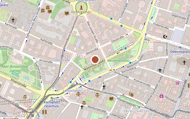 Map showing where Sweet is