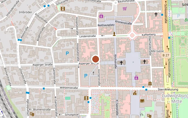 Map showing where Taxcom GmbH StBG is