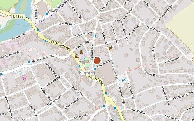 Map showing where trans im Enzkreis is