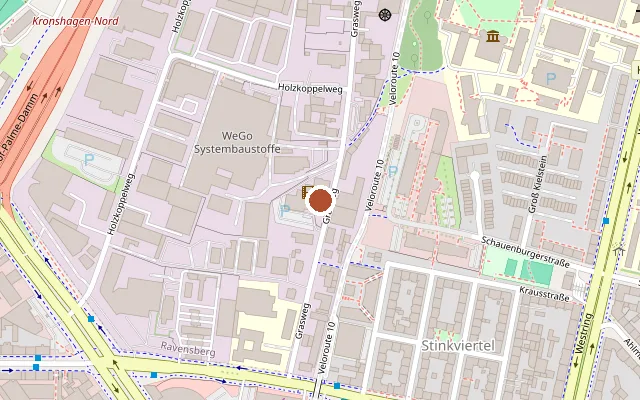 Map showing where Traum GmbH is