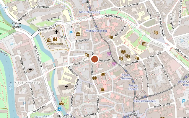 Map showing where Zazie is